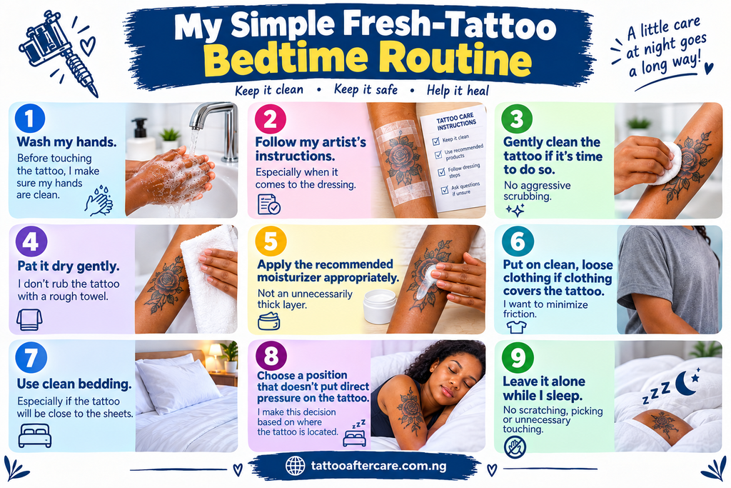 How to Sleep With a Fresh Tattoo Without Damaging It