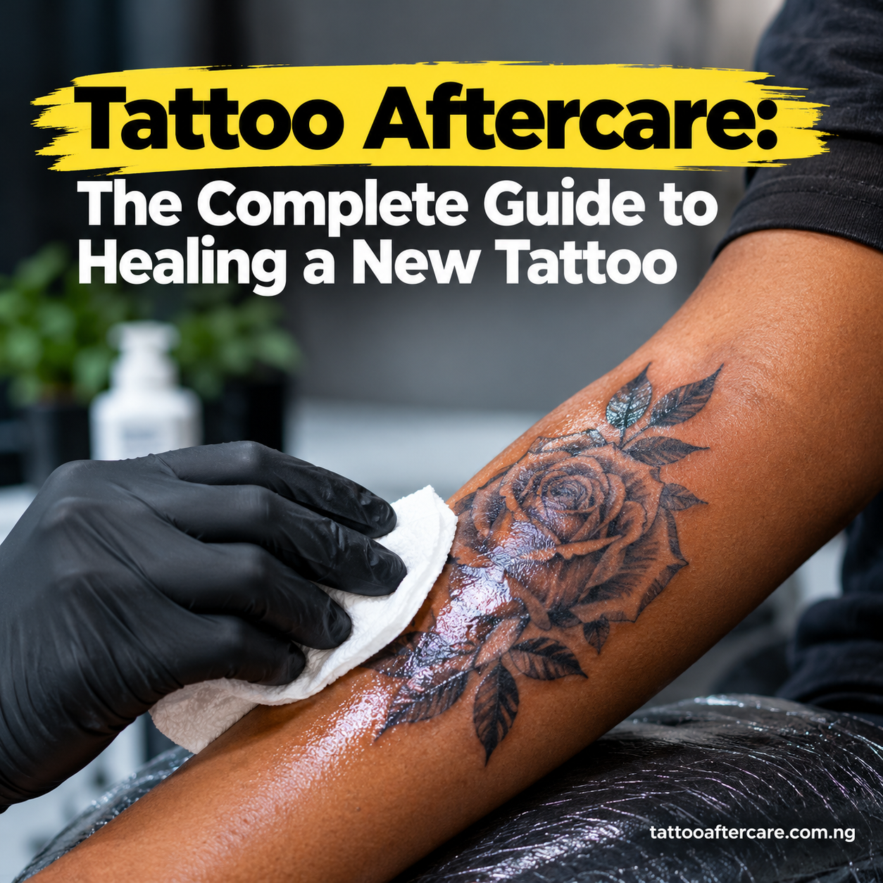 Tattoo Aftercare: The Complete Guide to Healing a New Tattoo, Avoiding Infection & Keeping Your Ink Looking Good