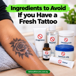 Ingredients to Avoid If you Have a Fresh Tattoo