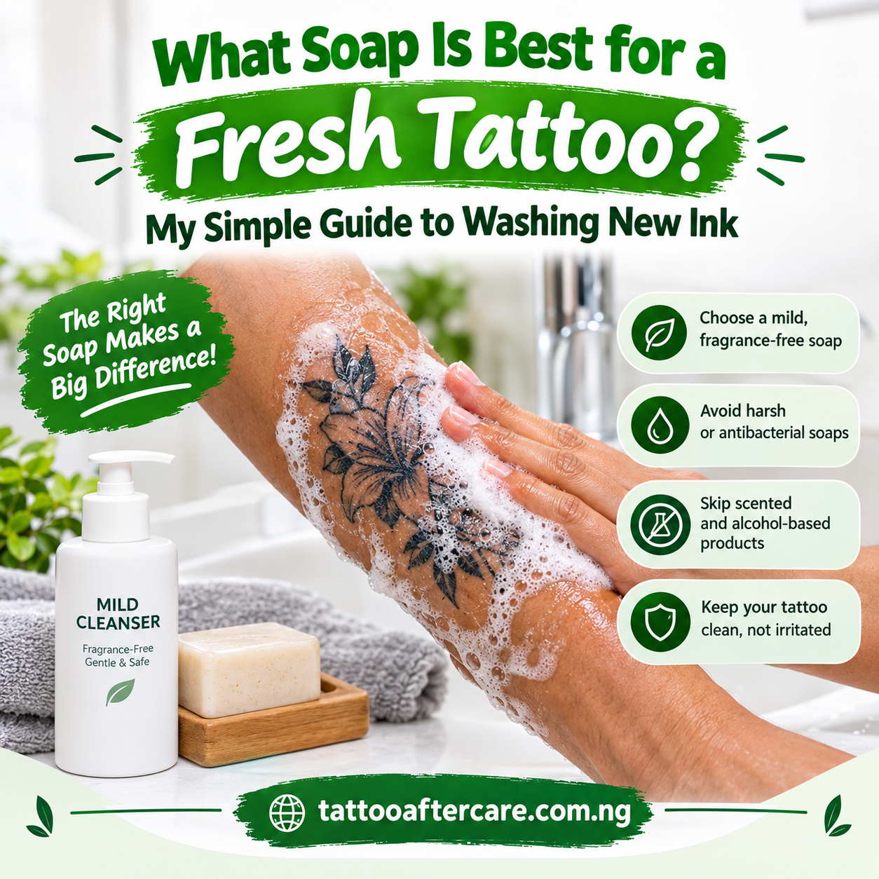What Soap Is Best for a Fresh Tattoo? My Simple Guide to Washing New Ink